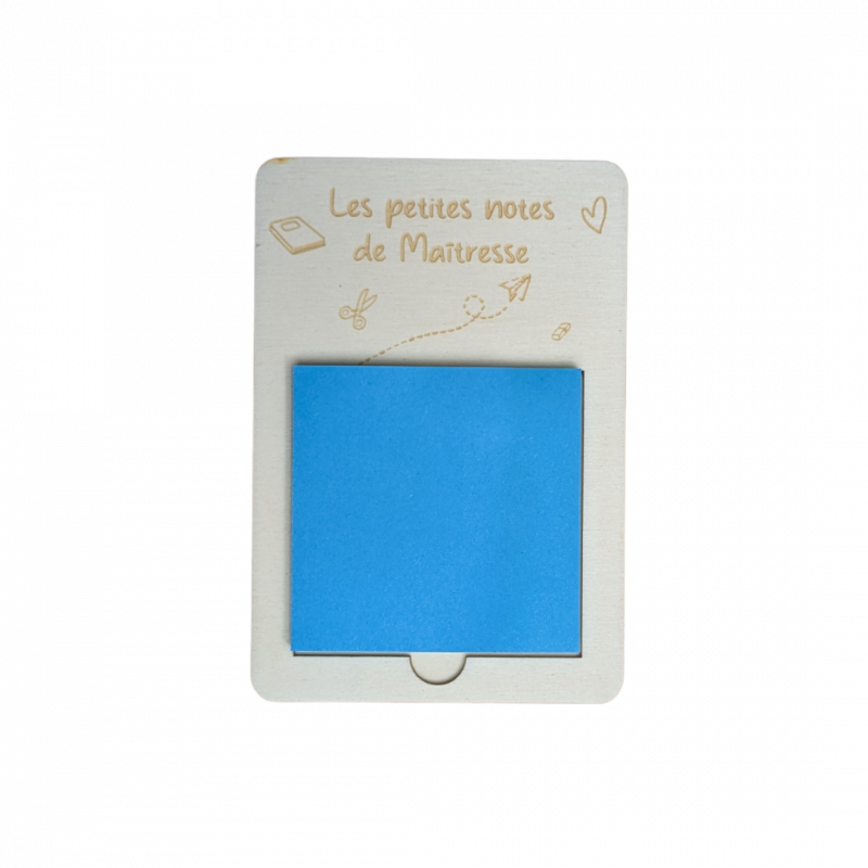Support en bois- Post-it – Image 2
