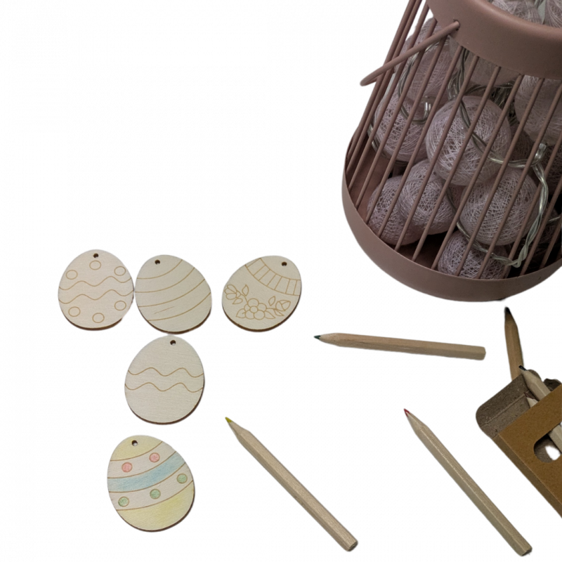 Set oeufs de Pâques à colorier – Image 2